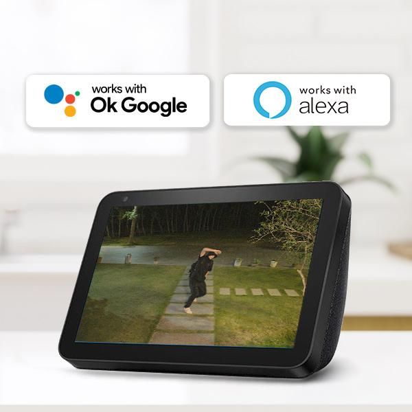 AOSU Solar Security Camera System Wireless Outdoor - No Subscription, 32GB Local Storage on Homebase, 2K, 166° Ultra-Wide View, Spotlight, Support 5G WiFi and Alexa & Google Assistant