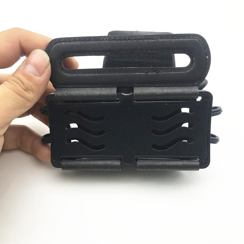 360° Rotating Sports Armband Phone Holder, Hands Free Wrist Mount for Running, Fitness & Delivery Work