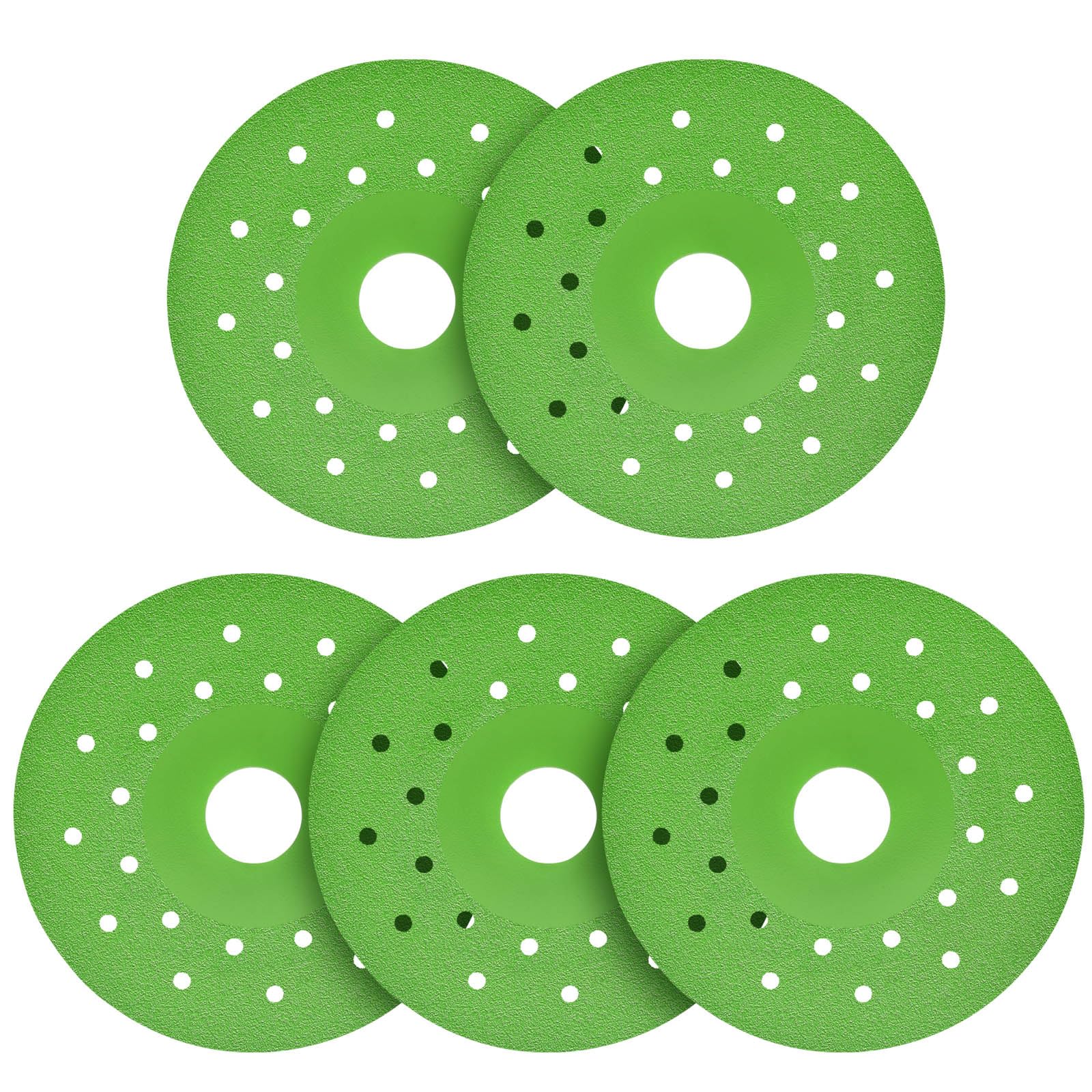 6/3pcs 115mm Diamond Saw Blades, 45 Degree Chamfered Diamond Ultra Thin Saw Blade Multi-Purpose Discs for Cutting and Grinding Tiles, Glass, Stone, Power Tool Accessories.