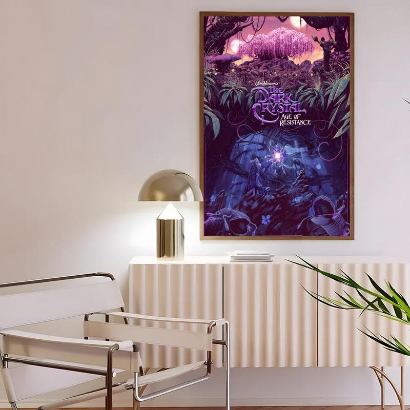 Synth-Pop Legends C-Crystal Castles Poster HD Waterproof Moisture-Proof Scratch-Resistant Durable Sticky Poster For Household Living Room Bedroom Corridor Cafe Bar Wall Decor & Gift