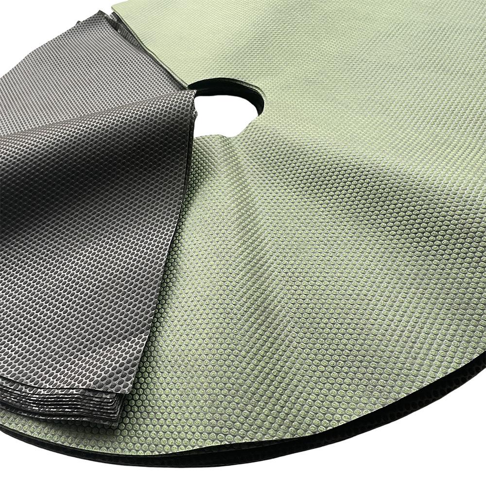 10pcs Durable and breathable polyester grass proof cloth, suitable for indoor and outdoor grass proof mats in gardens, lawns, flower beds, and walkways. Made of black mesh material, specifically designed for root protection and garden maintenance