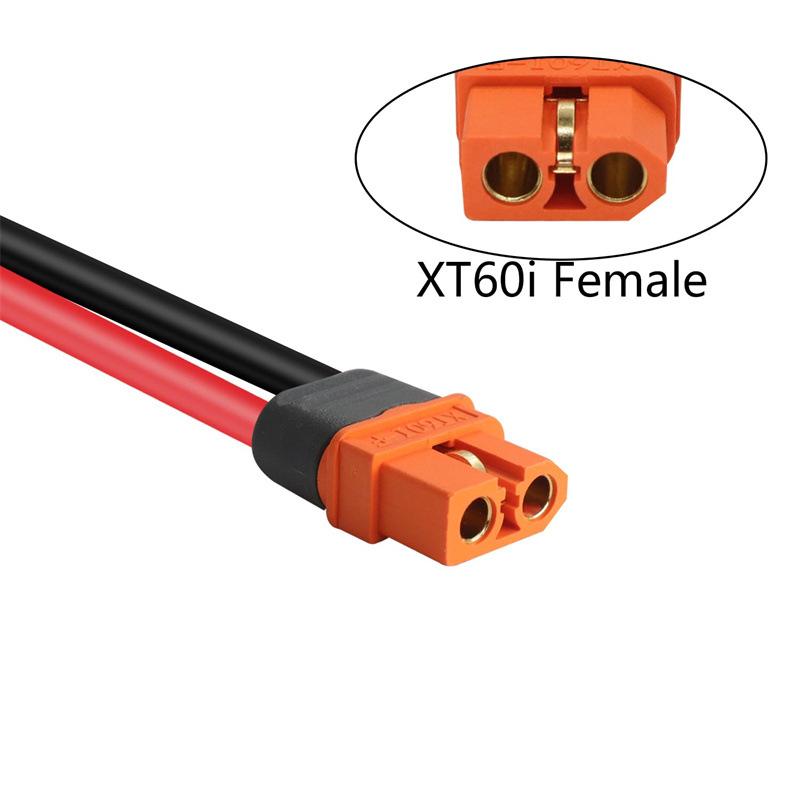 XT60i to SAE extension cable 1m Solar lighting panel photovoltaic connection plug cable SAE cable,electronic,components,battery,amp,fic,adores,wire,protection,lead,strip,black,tie,rv,accessory,,solder,seal,,PVC,Wrap,Heat Shrink Tubing with Insulator Rings