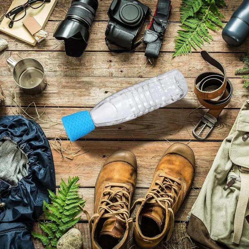 Portable Outdoor Shower Bottle Accessory, Beach Shower Sprayer Attachment, Ideal for Hiking, Camping, and Outdoor Activities