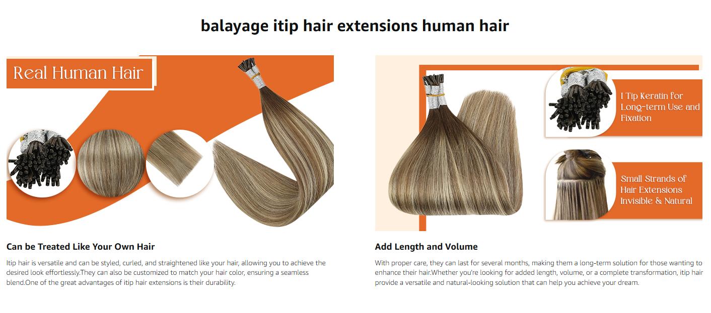 Full Shine Straight Blonde I-Tip U-Tip K-Tip Pre-Bonded Human Hair Extensions 16-22 Inch Italian Keratin Heat-Resistant Natural Look