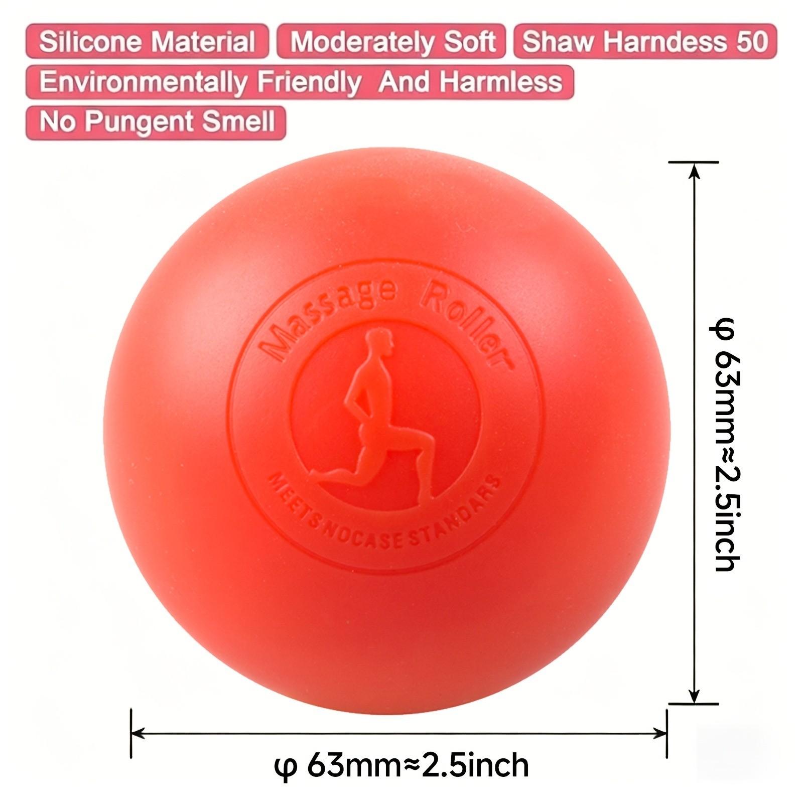 Magic Ball Fascia Massage Tool, Ideal for Foot Hand Leg Muscle Relaxation, Soft Material, Perfect for Yoga Gym Office Travel, Fascia Reliever