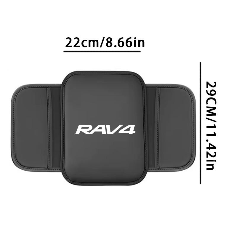 Toyota Rav4 Center Console Protective Pad, Center Console Organizer, Multi-Pocket Storage, PU Leather, Stain-Resistant, Easy Install, for Men and Women