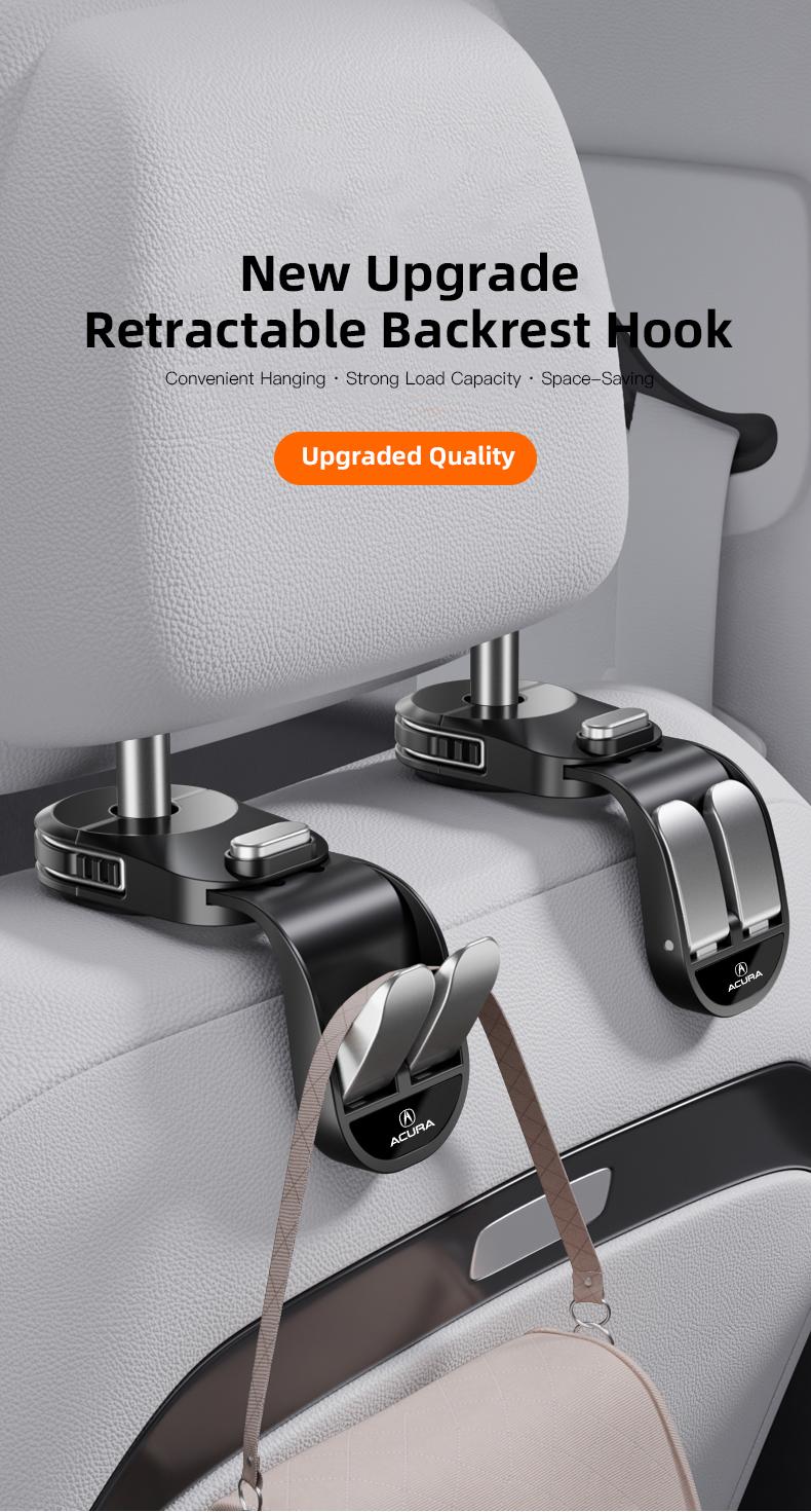 Car Seat Hook Stowing Tidying Phone Holder Hanging Hooks Car Interior Accessories For Acura ADX RDX ZDX Integra NSX MDX TLX CDX ILX RLX TL RL