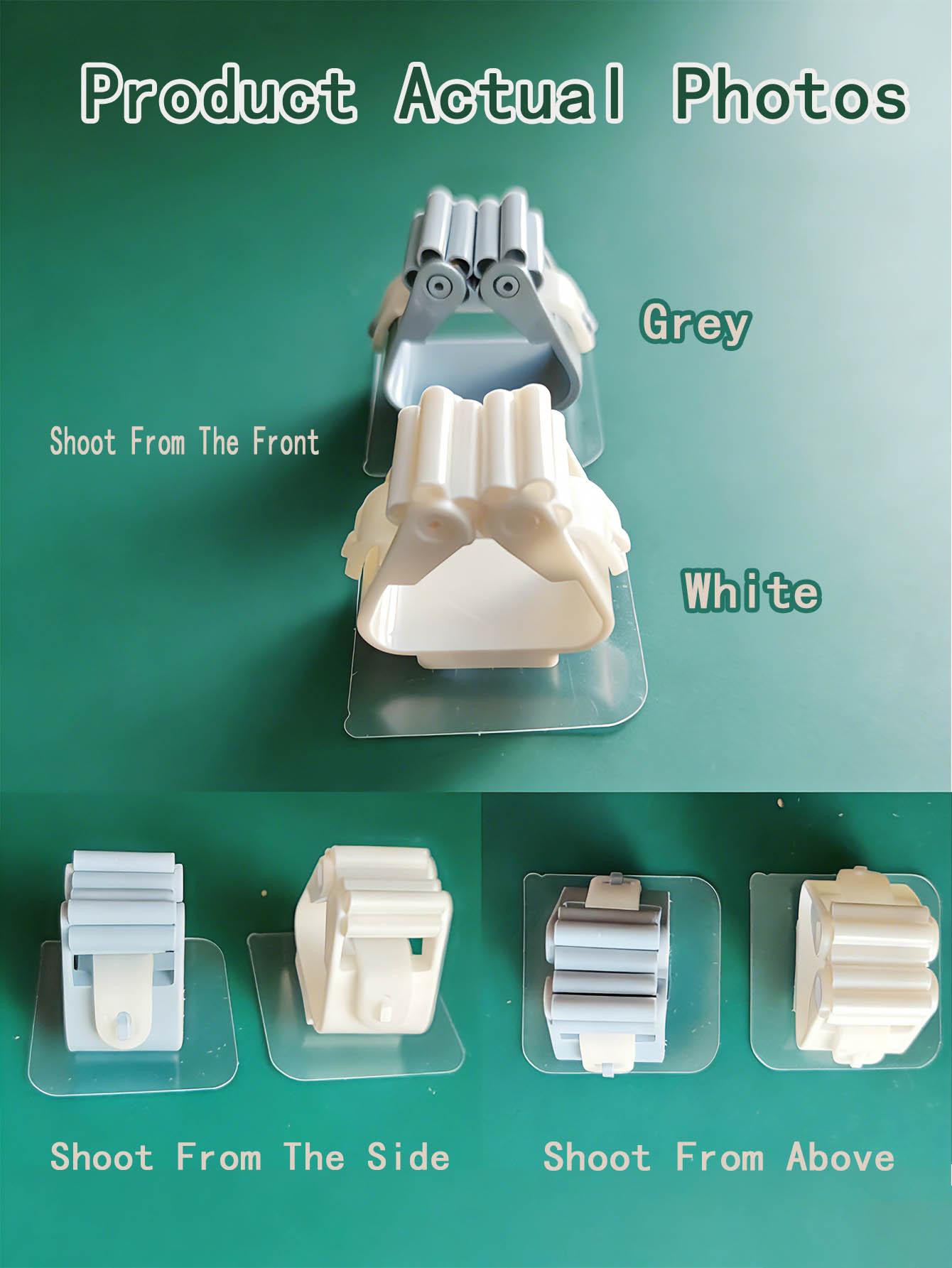 Mop Broom Holder, Strong Wall-Mounted Cleaning Tool Rack, Ideal for Garage Kitchen Laundry Room Workshops, Efficient Space Organization, Hanging Organizer