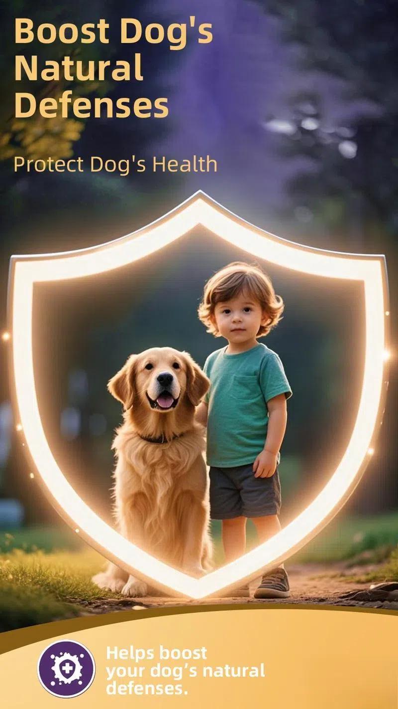 8-in-1 Dog Multivitamin Soft Chews with Probiotics - Gut & Immune Support - Pork Flavor - 90 Delicious Treats for Dogs