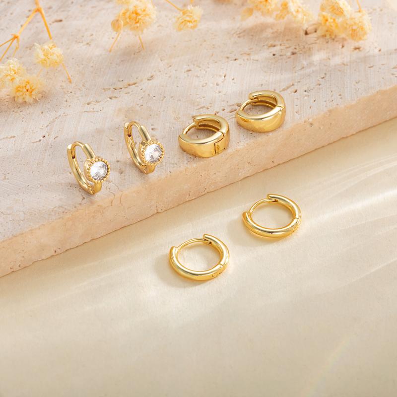 Dearmay 3 Pairs Hoop Earring Sets for Women Hypoallergenic Trendy Waterproof Lightweight Multiple Cartilage Earring for Lobe Cartilage Helix for Women. Dearmay 3 Pairs Hoop Earring Sets for Women Hypoallergenic Trendy Waterproof Lightweight Multiple Cartilage Earring for Lobe Cartilage Helix for Women.