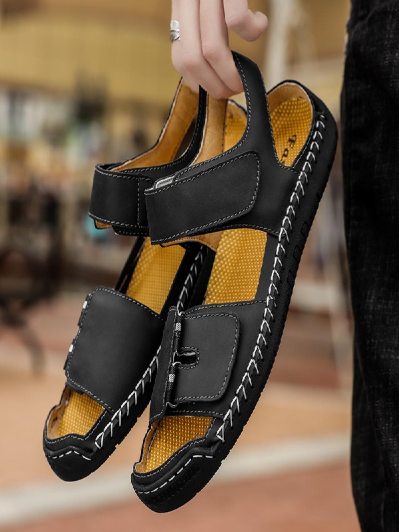 Large Size Sandals Flip Flops, Summer 2026 New Anti-Slip Stitched Beach Shoes, Comfortable and Stylish Footwear for Men and Women