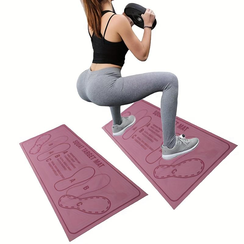 Anti-Slip Squat Pad Set, Durable Training Mats for Home & Gym Use, Non-Skid Exercise Equipment, Ideal for Fitness Enthusiasts, Fitness Accessories