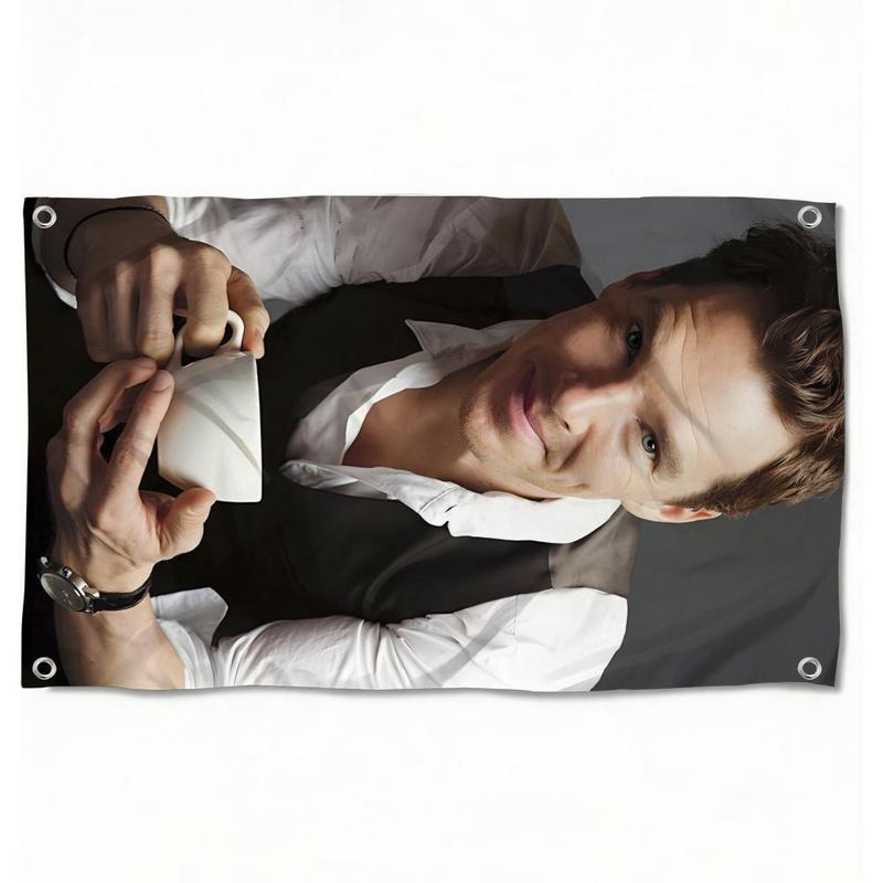 B-benedict C-cumberbatch Flags Custom Camping Outdoor Garden room Bedroom Decor Party Backdrops Wall Art Family Gifts
