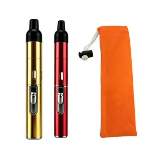 2 Pack Reusable Windproof Lighters, Waterproof Dustproof Portable Gear with Storage Pouch for Household & Outdoor Survival