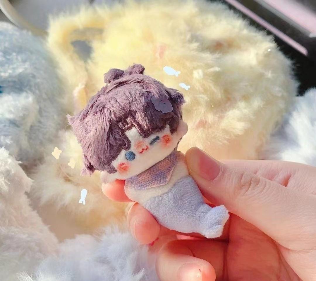 Love and deepspace; Anime Keychain Cosplay Rafayel; Xavier; Zayne; Accessories Plush Doll 10cm Soft Mini Plushie Dolls Pendant