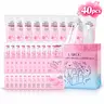 Sakura Skin Care Kit, Glow Up Bundle, Skin Care Products, 40pcs/set Skin Care Combination Moisturizing & Face Mask & Lip Mask & Mud Mask & Sleeping Mask & Scrub, Facial Skin Care Kit for Women & Girls