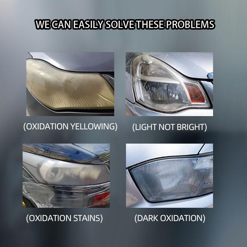 Aredia Headlight Restoration Kit – Guaranteed To Last As Long As You Own Your Vehicle – Brings Headlights Back to Like New Condition - No Power Tools Required