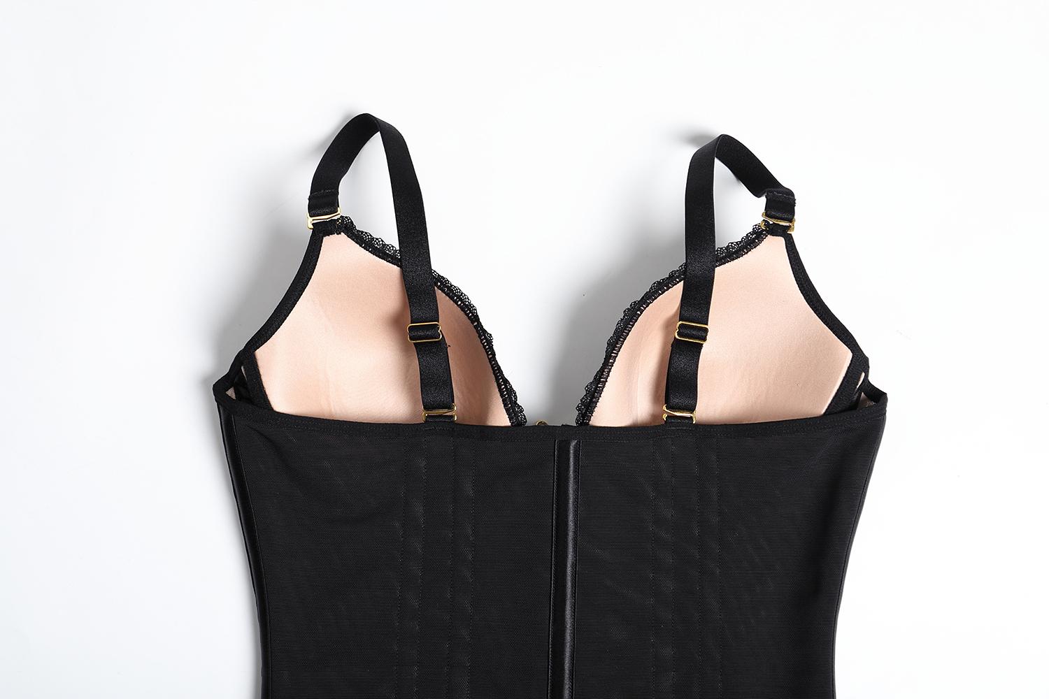 SHAPESHE Waist Shapewear with Bra for Women Corset Tummy Control Workout Vest Going Out Tops