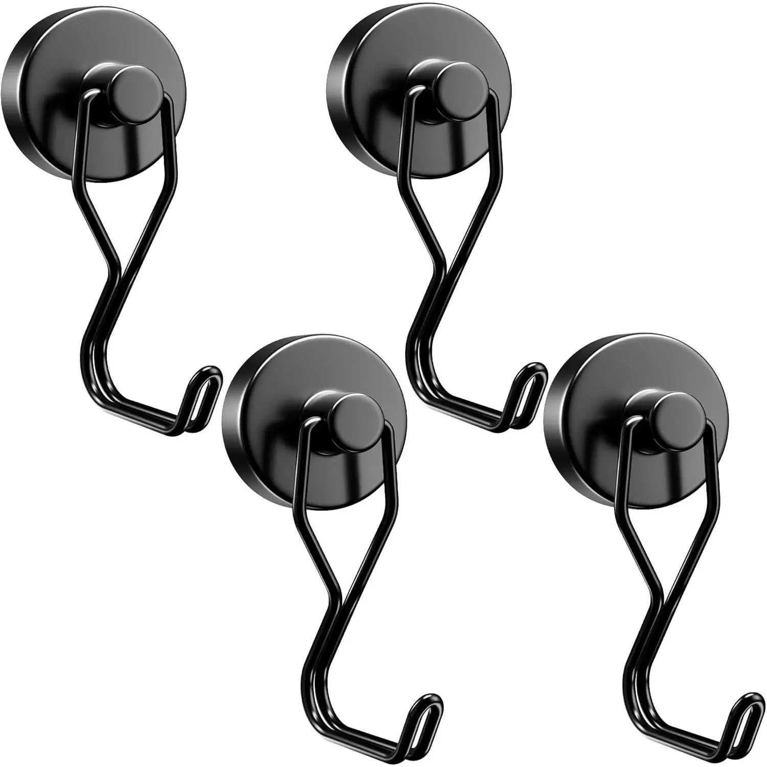 100lbs Magnetic Hooks Heavy Duty Neodymium Magnet for Cruise Cabin | Refrigerator, Grill, Garage, Kitchen, Hanging, Fridge, Outdoor, Key Holder, BBQ, Utensil Hangers, Oven