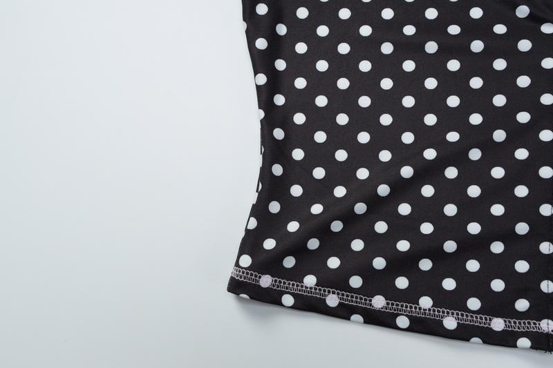 Women's Top & Pants Two-piece Set, Polka Dots Print Zipper Up Extra Long Sleeve Hooded Sweatshirt Top & Flare Leg Long Pants Sets, Casual Cut Out Sleeves Hoodies Coat Cardigan Crop Top With Bottoms Suit, Ladies Spring Fall Winter Trendy Casual Outfits