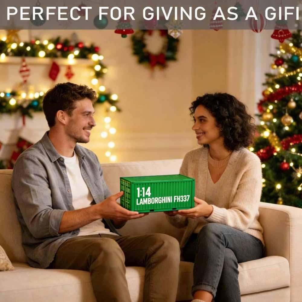 Lamborghini Fkp 37 Model Kit, 1:14 Scale, over 800 Pieces, Family Decor, Holiday Gift, Kids & Adults Collection Toy Set