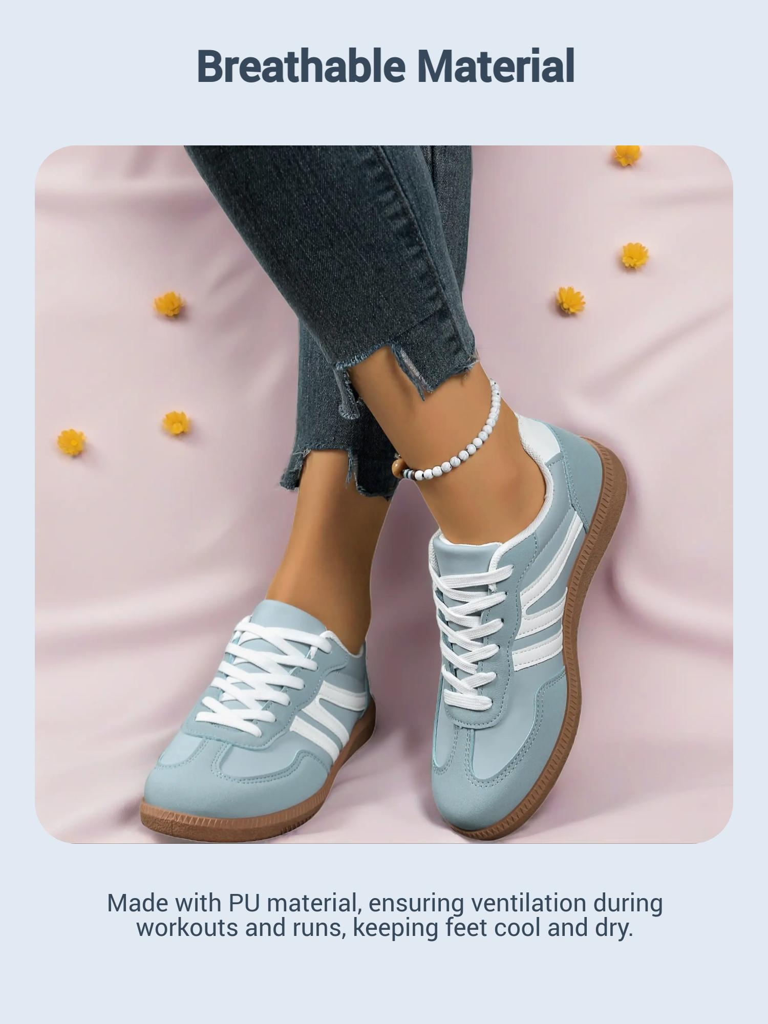 Women Classic German Training Shoes Comfortable Breathable Sneakers Athletic Sneaker Footwear for Workout and Running Lightweight Supportive Design Women Classic German Training Shoes Comfortable Breathable Sneakers Athletic Sneaker Footwear for Workout and Running Lightweight Supportive Design