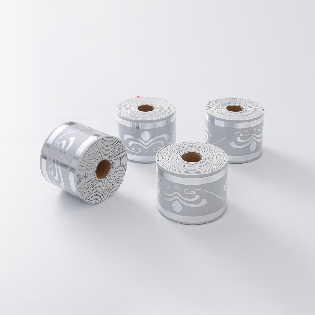 3.94 inches × 196.85 inches Luxury Self-Adhesive Baseboard Corner Protector, Super Strong Adhesion — Integrated Edge Protection for W Corners, Ceilings, and Countertops | Easy DIY Installation