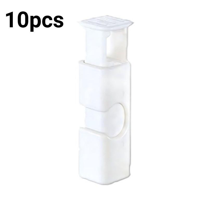 10 Pcs Food Bag Clip Set, Durable & Reusable, Easy-To-Use Spring Seal Clamps, Keep Food Fresh, Kitchen Organizer, Storage Accessory