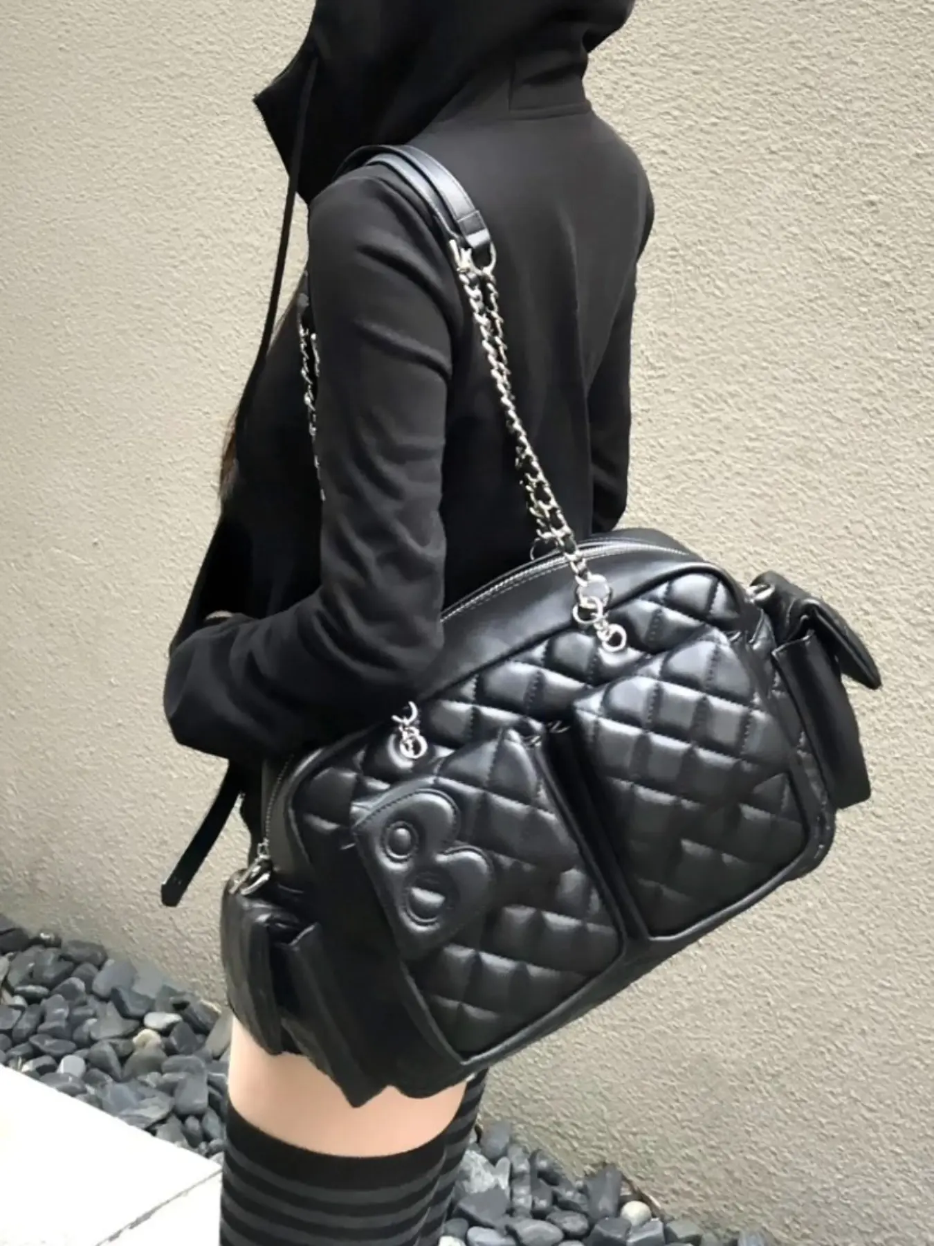 Large Tote Bag for Women, Fashionable Boston Bag, Casual Shoulder Handbag, Large Capacity Bucket Bag, Ideal for Daily Use & Special Occasions