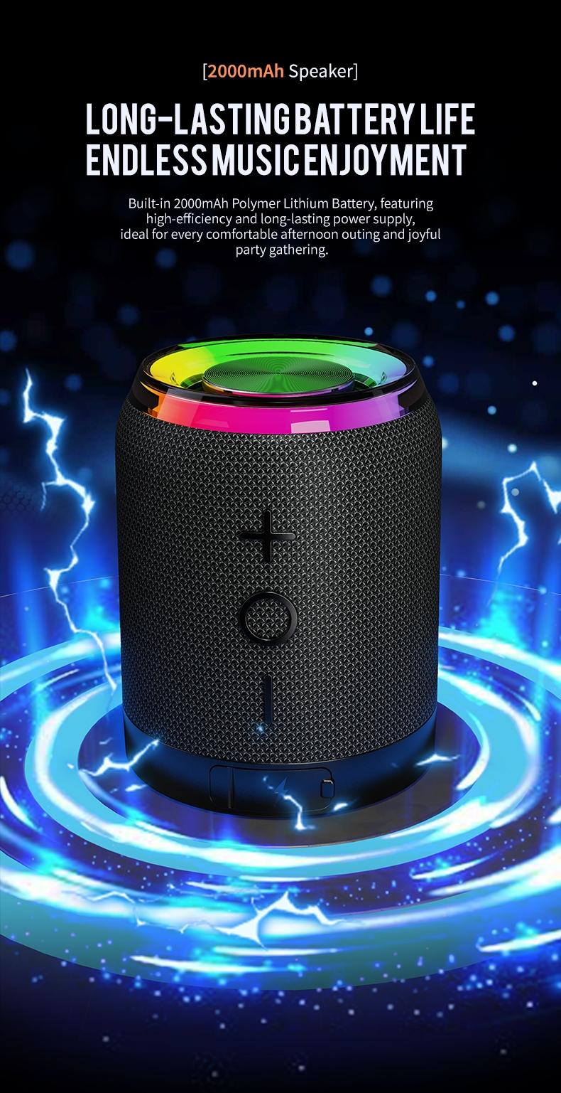 New Magnetic Bluetooth-compatible Speaker, Detachable Two-Piece Stereo Subwoofer, Living Room Surround Sound System, Home Audio Equipment