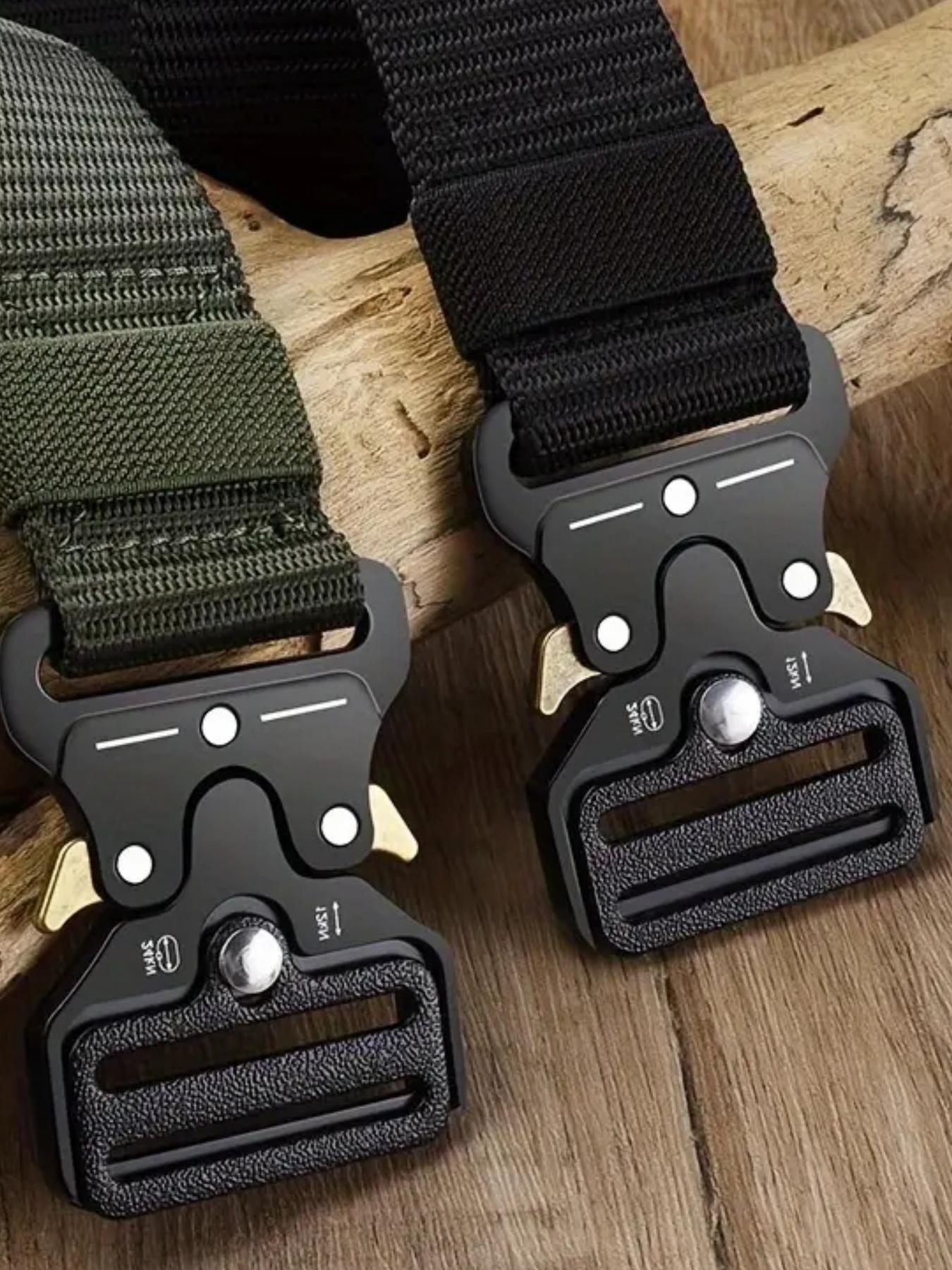 Multiple Tactical Belts To Choose From Outdoors Belt - Durable Automatic Buckle, Perfect for Outdoor Adventures, Unisex Accessories for Men and Women