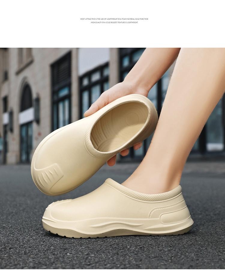Lightweight Eva Anti-Slip Work Shoes for Medical Staff and Chefs, Comfortable Standing Shoes, Easy to Clean, All Seasons