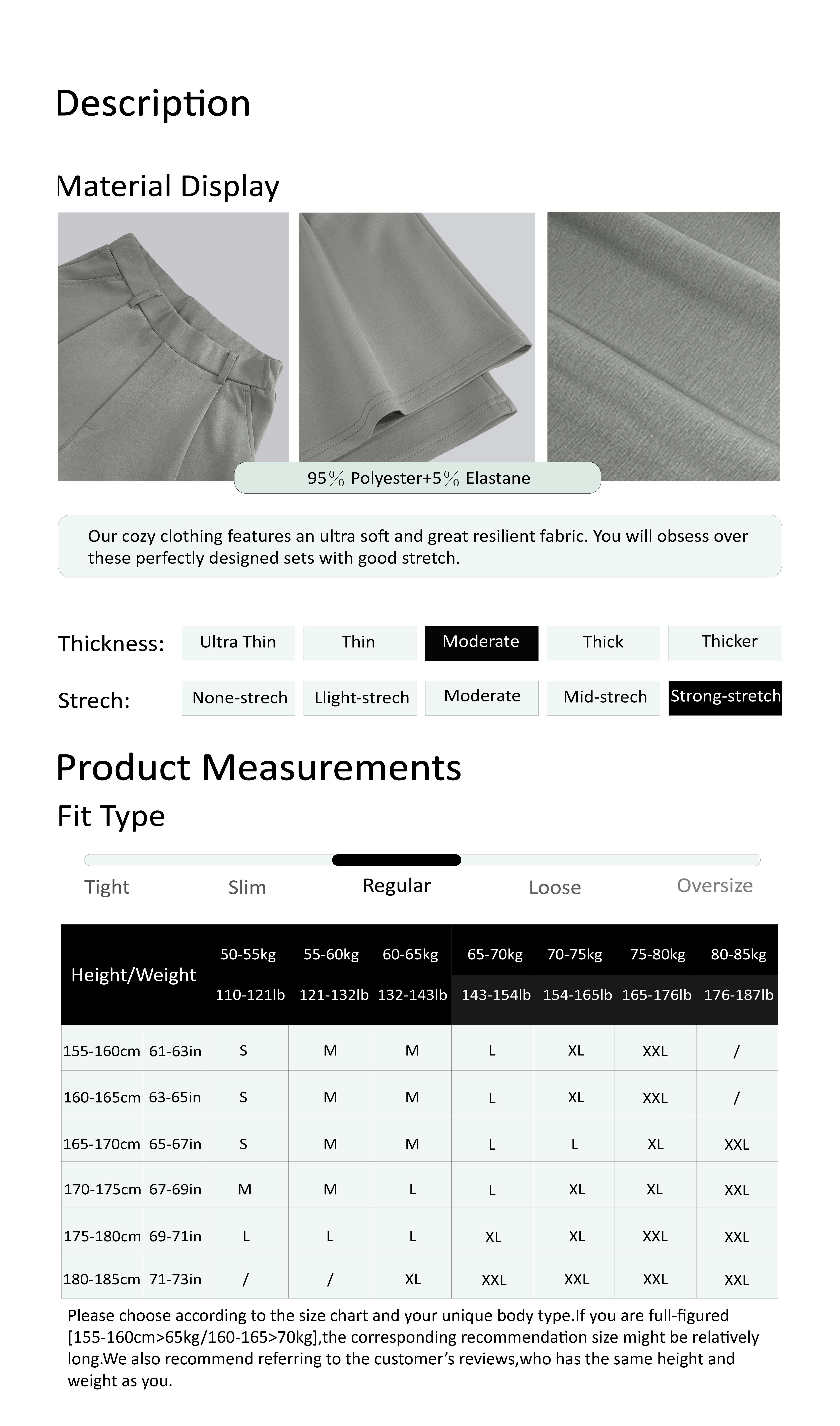 Women's Straight-Leg Loose-Fit Pants, Casual Chic Trousers, Simple Versatile Design, Soft, Skin-Friendly and Stretchy Fabric for All-Season Wear