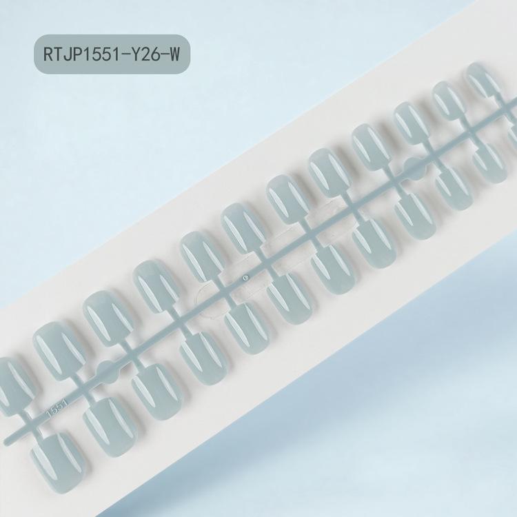 Air soft nails without creases, short European square-shaped nail patches, 24-piece set, unpolished press-on nails, Red Press on Nails Glossy Almond Shape Fake Nails Valentines Day Nails for Women