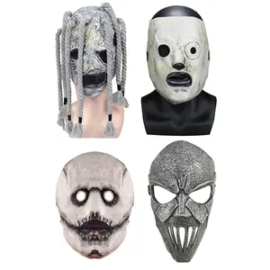Mick Mask Band Slip Cosplay Knot Costume Accessories Joey Men Halloween Masquerade Male Full Face Helmet For Disguise Dress Up