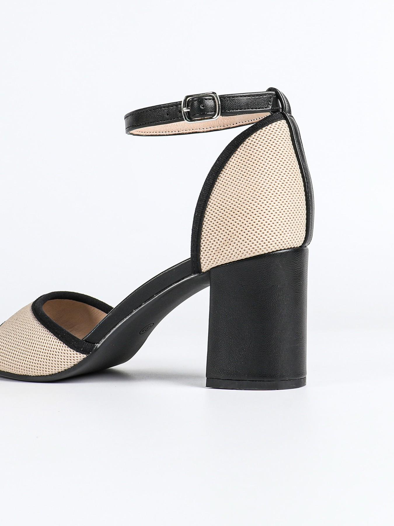 Elegant Women's High Heel Sandals, Breathable Knit Fish Mouth Peep Toe Shoes, Wedding Vacation Commute Party Dress Combinations