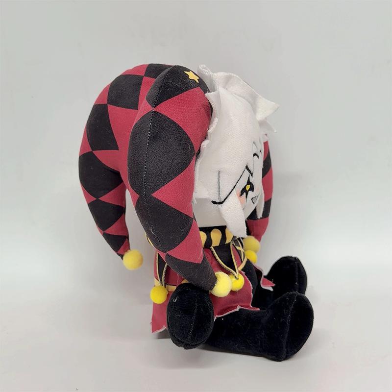 Pierrot Harlequin The Freak Circus Plush Toys Peluche Doll Green Black Soft Stuffed Toy Collectible Gift For Anime Game Fans