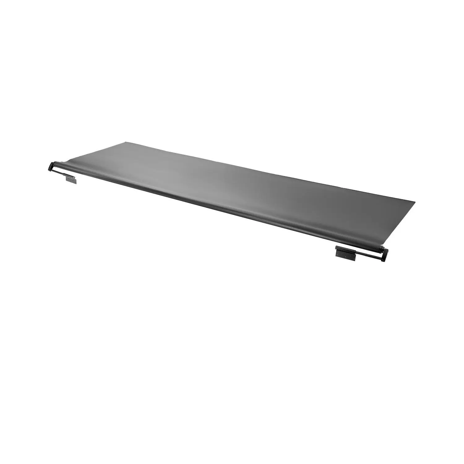 VEVOR Camper Awning Fabric Replacement, 1" to 13', Weatherproof Durable Slide Topper Awning with Bracket, Heavy Duty Slide Topper Awning with Stainless Steel Material, Fit for RV Motorhome(Black)