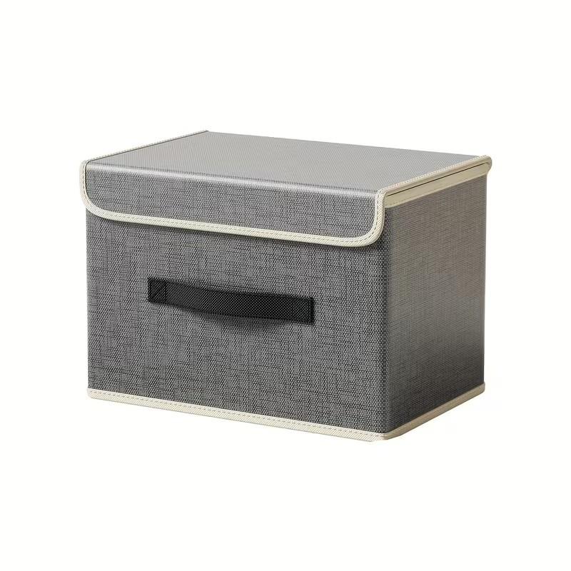 Convenient Storage Box, Multifunctional Organizer, Dustproof Foldable Container, Simple Design, Practical and Useful
