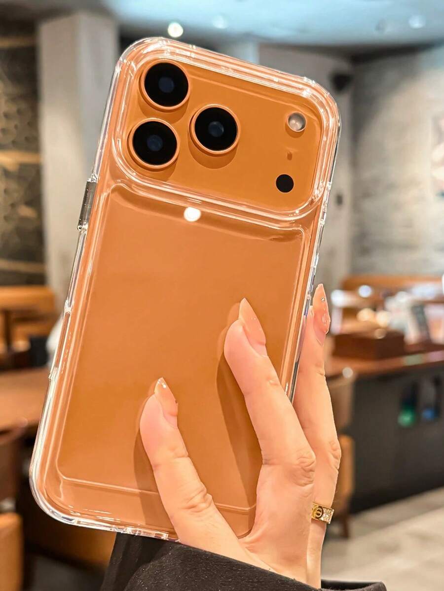 iPhone 17 Phone Case, Transparent Basic Clear Acrylic Shockproof Armor Bumper Phone Case, Protective Durable Smartphone Cellphone Cover, Compatible With iPhone Air/17/16/15/14/13/12/11/X/XS/XR/7/8 Plus Pro Pro Max, Perfect Spring Birthday Gift
