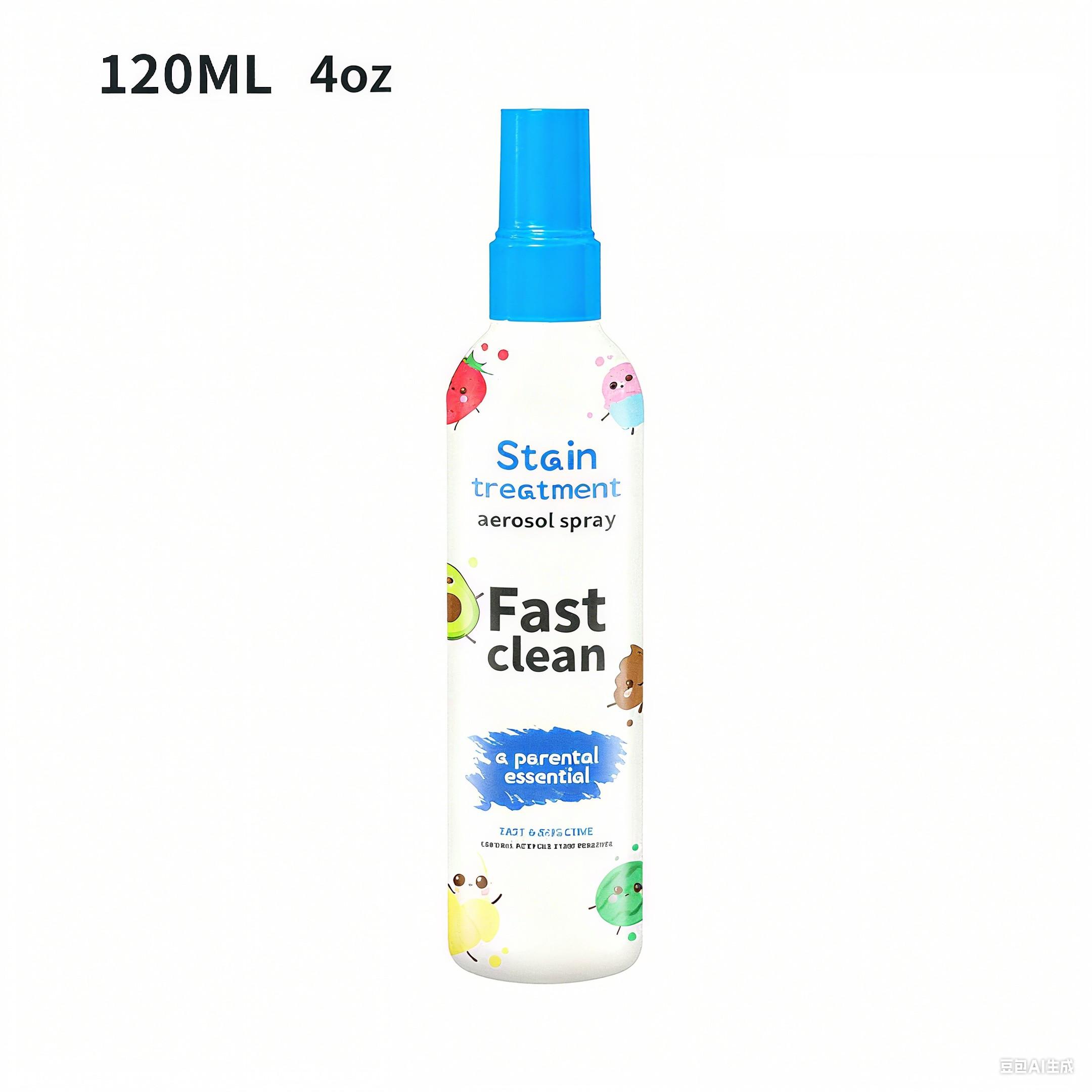 Hot Selling Powerful Stain Remover Cleaner for Clothes & Sofa, Multi-Purpose Cleaning Agent, Effective Spot Removal Solution, 120ML Bottle