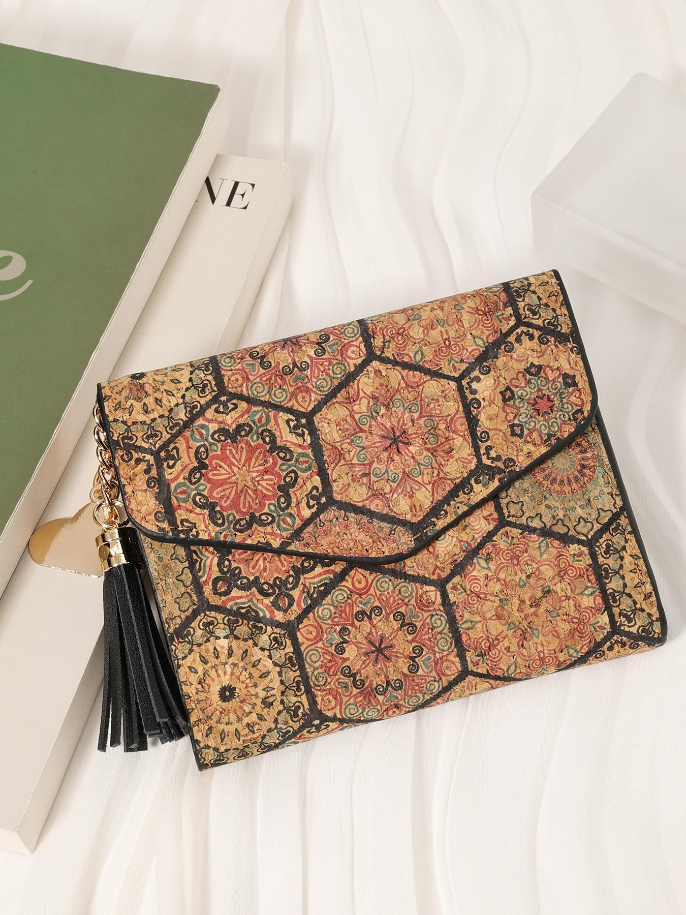Women's Fashionable Bow & Tassel Decorated Short Wallet, Casual Multi ...