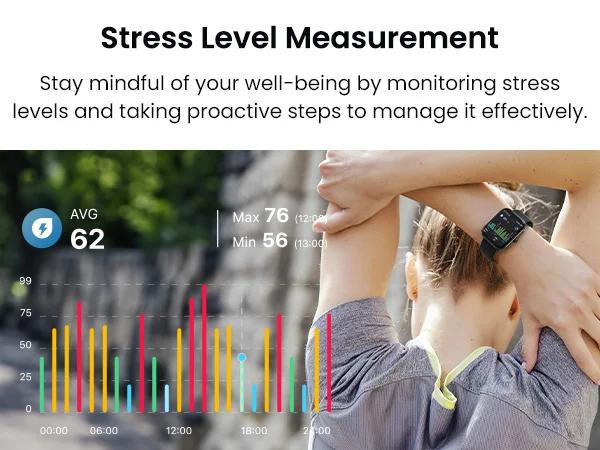 TOZO S3 Smart Watch (Answer/Make Call) Bluetooth Fitness Tracker with Heart Rate, Sleep Monitor FathersDayGift Wristwatch Wearable Smartphone