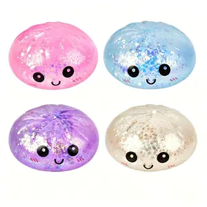 Glitter & Rui Rui Giant Dumpling Squishy, Soft TPR Fidget Toy with Mini Steamer Basket, Desktop Decoration, Summer Holiday Gift for Kids  #SummerWins #DealsForYouDays