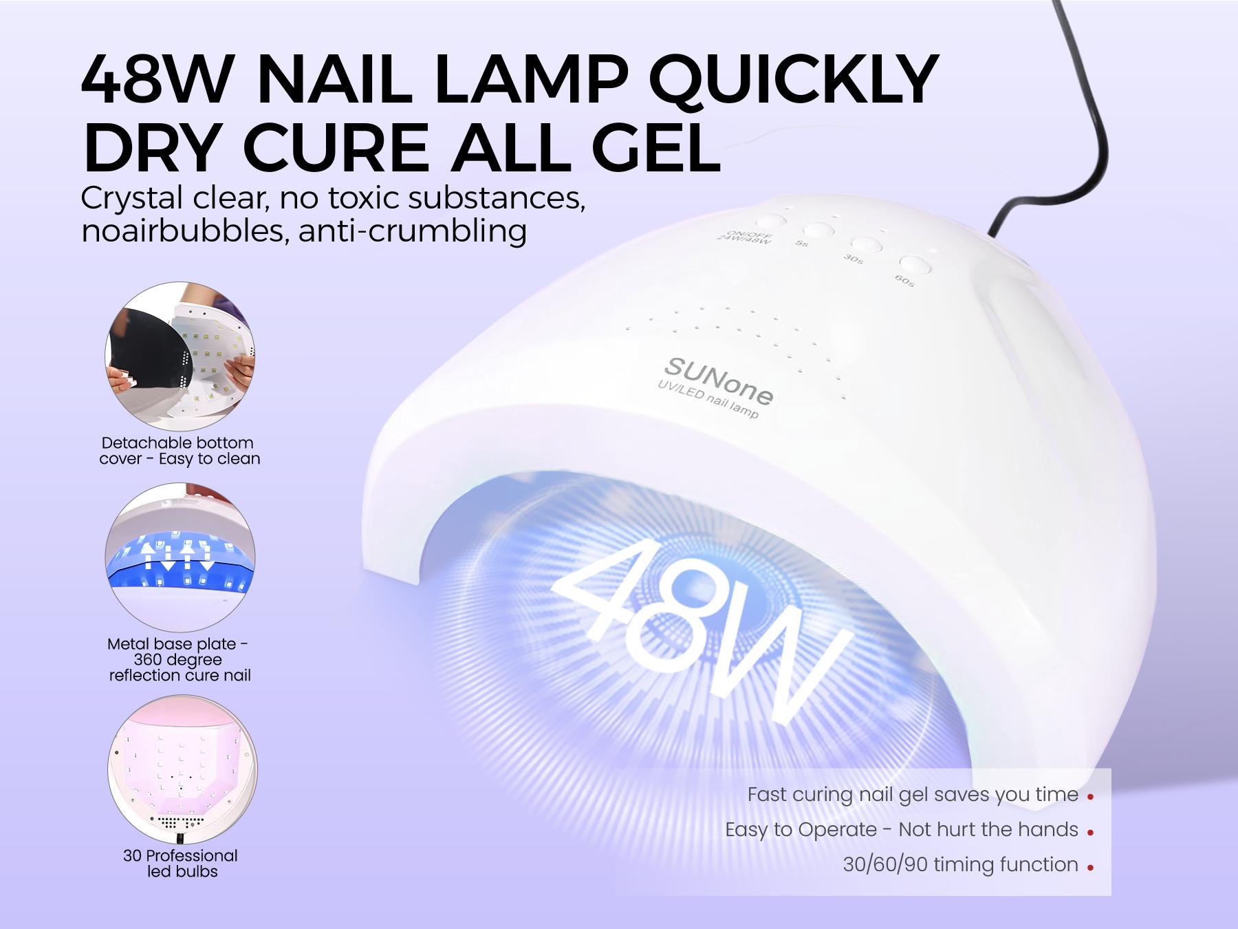 VANSISOS Acrylic Nail Kit with : Complete Beginner-Friendly Professional Set with Charms & Full Supplies