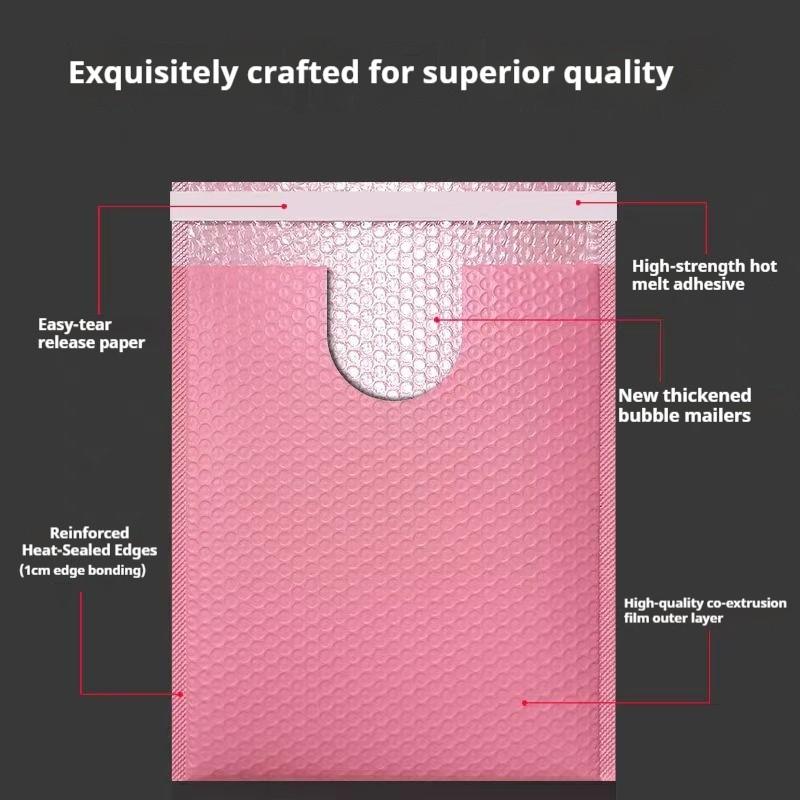 20pcs Thick Polyethylene Bubble Envelopes, Padded Envelopes, Poly Mailers, Durable Transport Protection, Ideal Packaging and Mailing Supplies