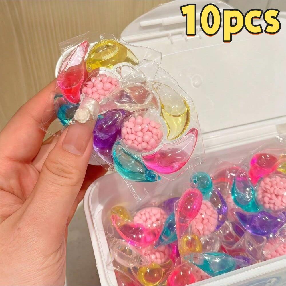 20/30/50pcs 6-In-1 Laundry Detergent Beads, Multi-Purpose Cleaning Solution, Easy to Use & Portable, Perfect for Home & Travel