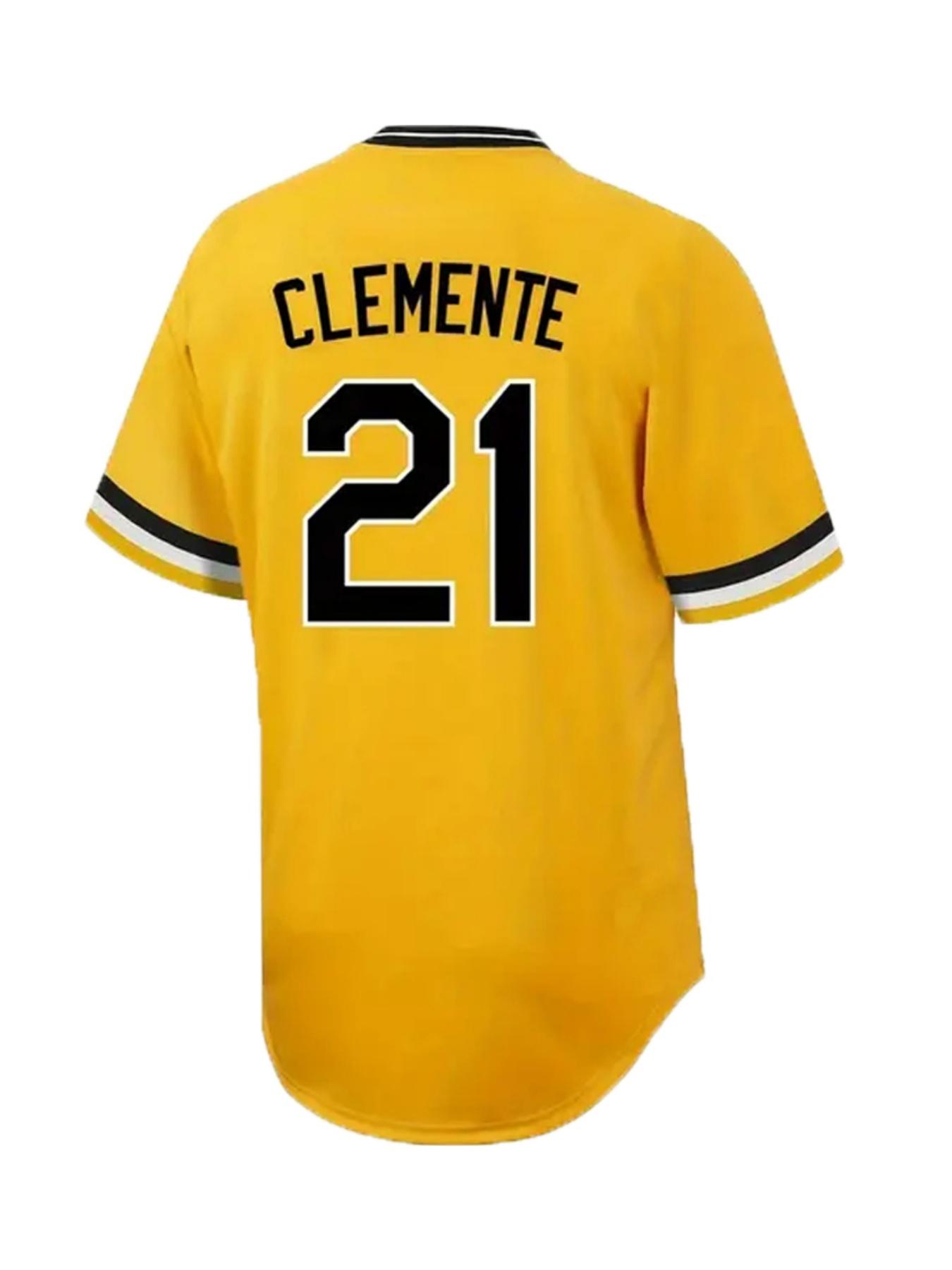 Men's Letter & Number Embroidered Baseball Jersey, Stylish Jersey, Casual Breathable Short Sleeve Baseball Top for Training Competition Party, Unisex Sportswear for Spring & Fall, Jersey Shirts