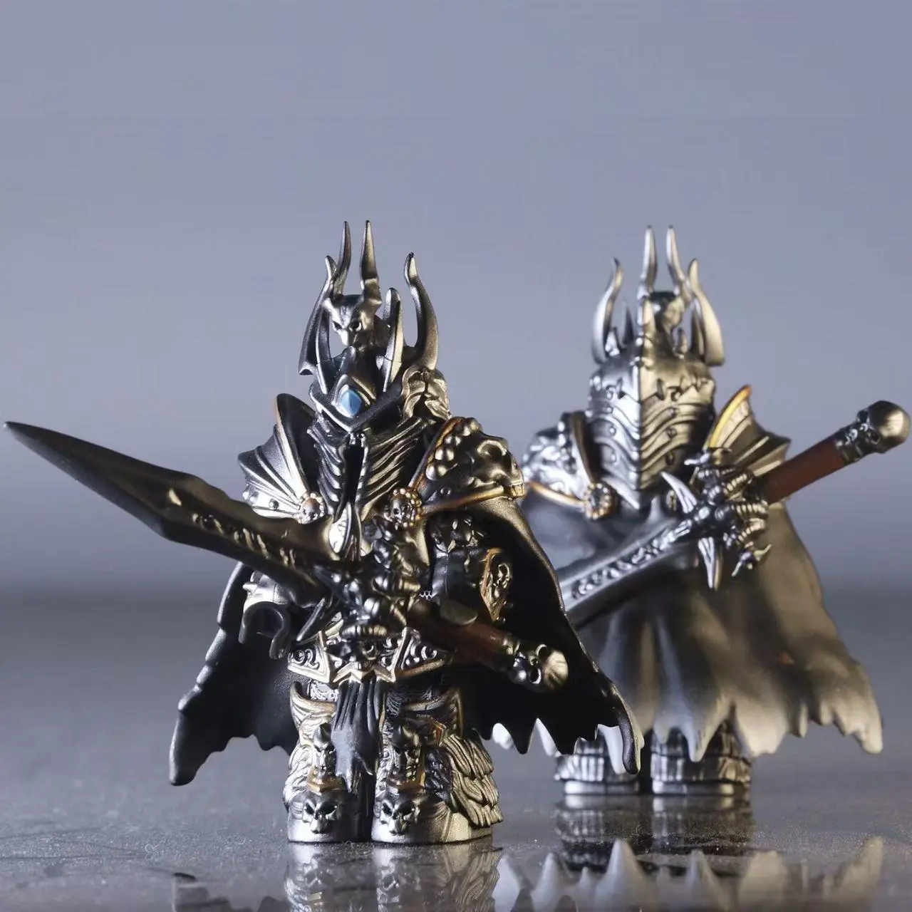 2026 Hot selling toys Lich King Medieval Round Table Knights building block Anime Sir Kay/Gaheris bricks Action Figure Collection Model Doll Toy Gifts Internet-famous toy