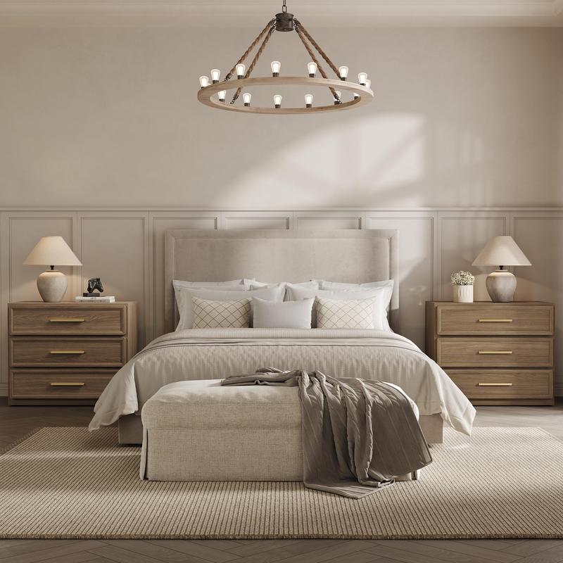 SICOTAS Night Stand Oversized Extra Large Nightstand Tall Bedside Side Table with 3 Drawers SICOTAS Night Stand Oversized Extra Large Nightstand Tall Bedside Side Table with 3 Drawers